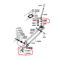 1st Gen 5 speed Shift linkage bushing set of 4